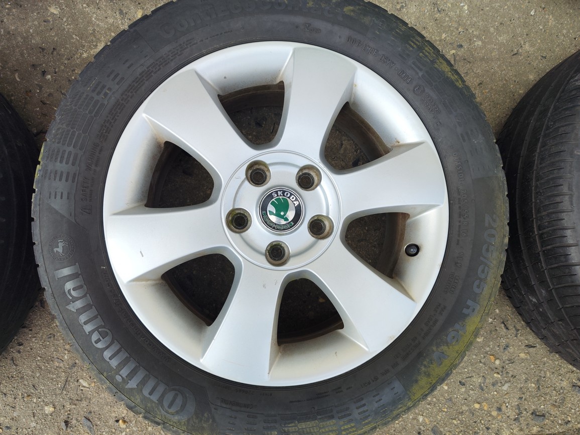 16"letní alu sada Lyra 5x112 origo Škoda Octavia 2 Golf 5 6 - 5