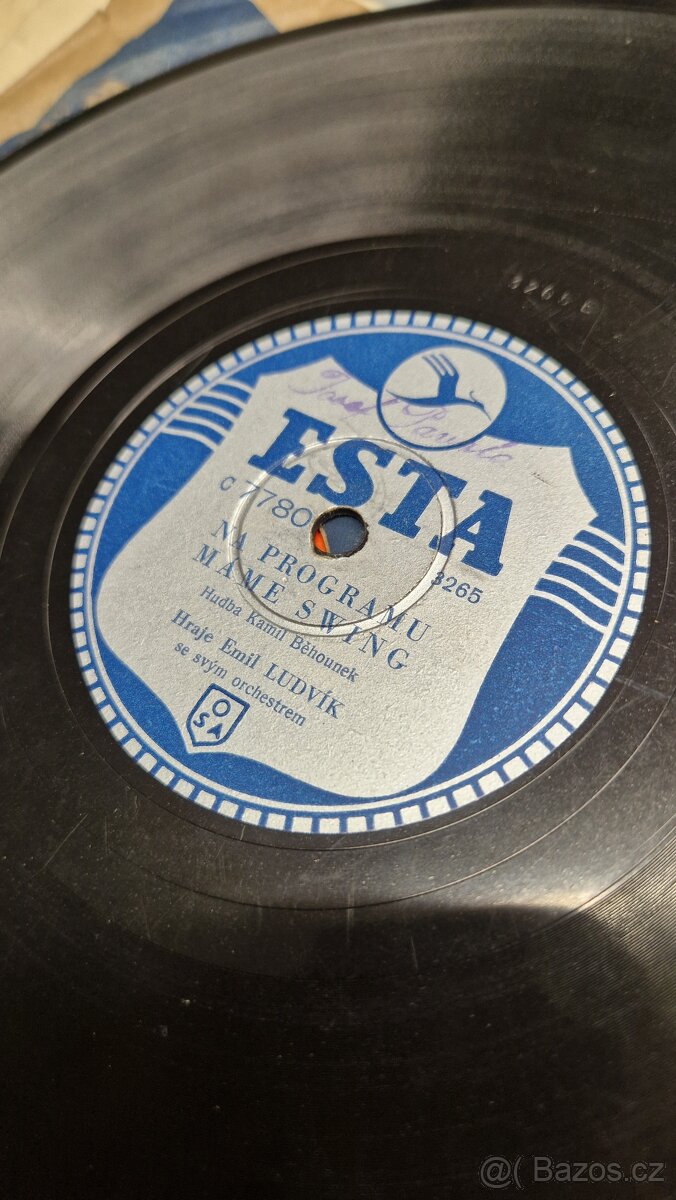 STARÉ GRAMOFONOVÉ DESKY 151 KS - 5