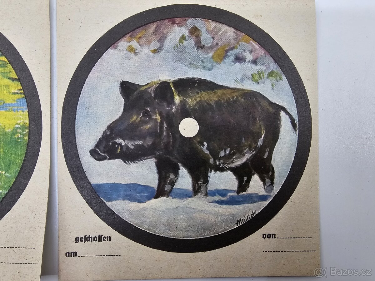 Stare lovecké terče - 5