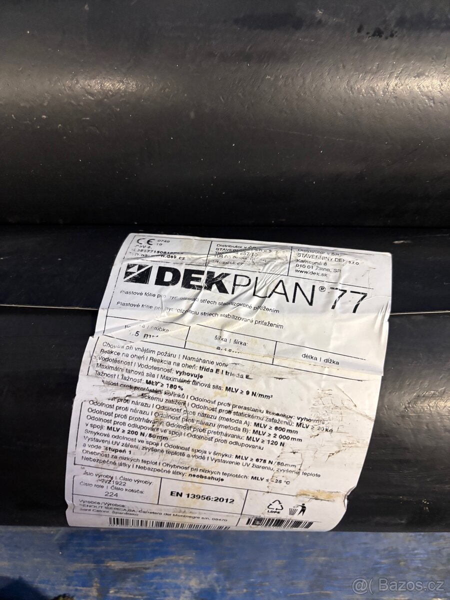 Hydroizolační fólie na střechy DEKPLAN 77 - 5