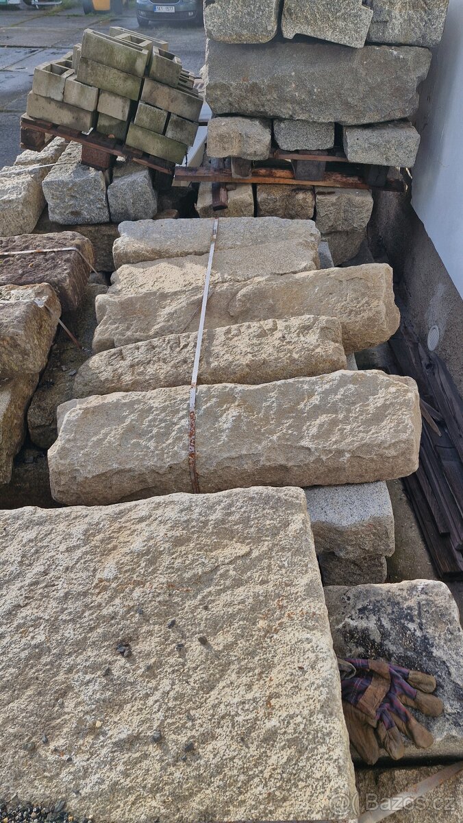 Žulové obruby a zápražáky (placáky) - 5