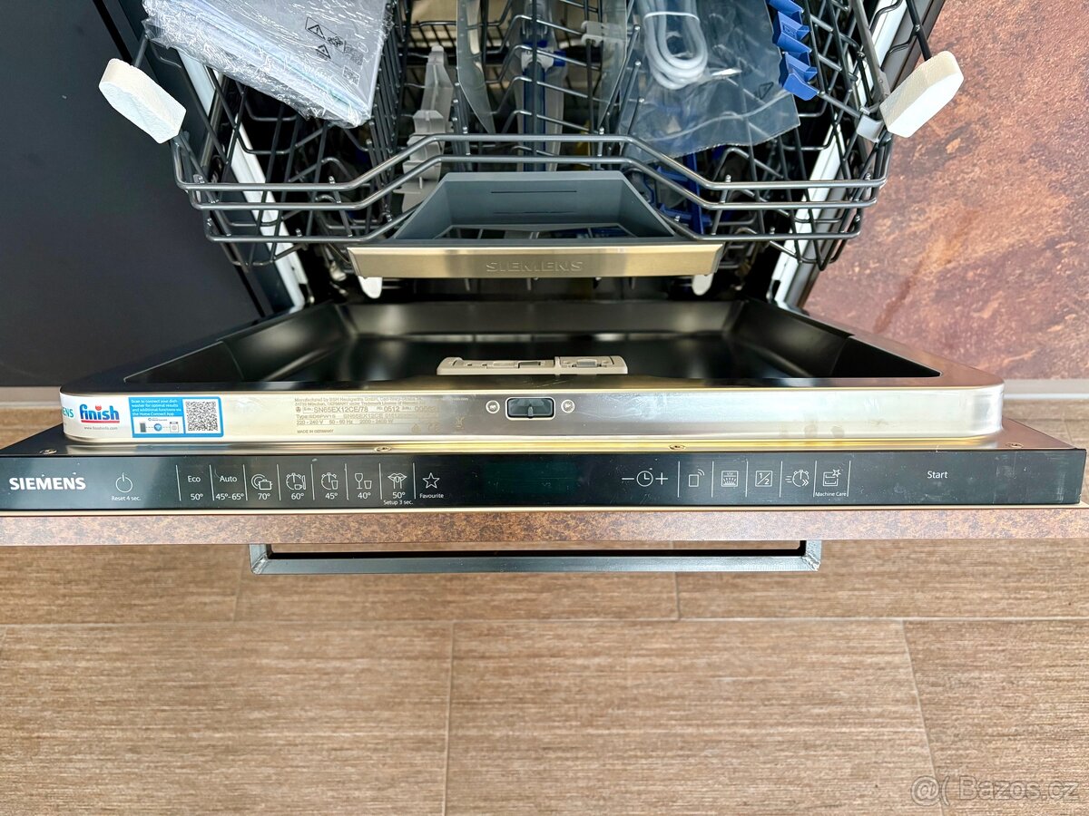Nová vestavná myčka SIEMENS SN65EX12CE - IQ500, A třída - 5