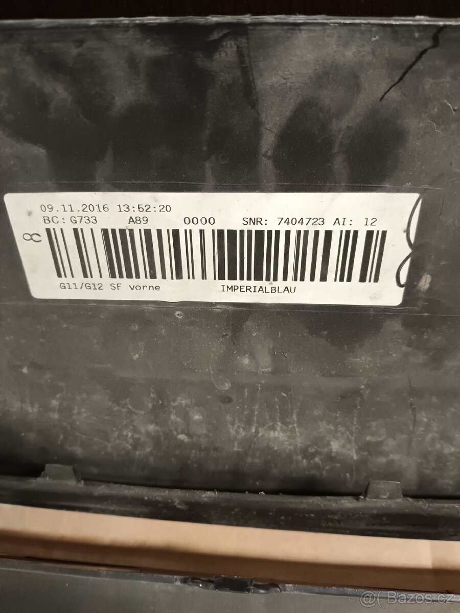 Přední + zadní nárazník BMW 750 i xdrive - 5