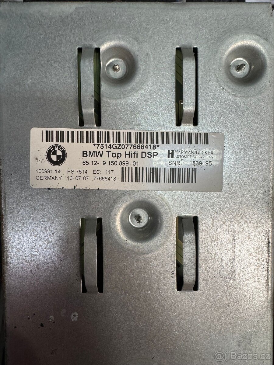 BMW e61 Hi-Fi systém profesionální DSP S677 - 5