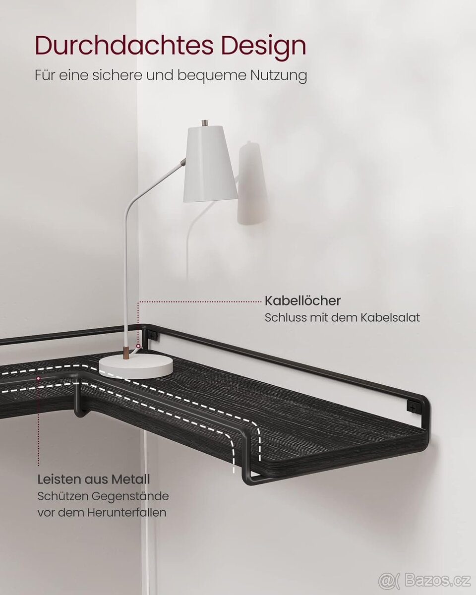 2x NOVÁ ROHOVÁ POLICE ° - 5