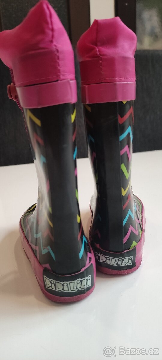 Dívčí gumáky, holínky, vel. 25 - 5