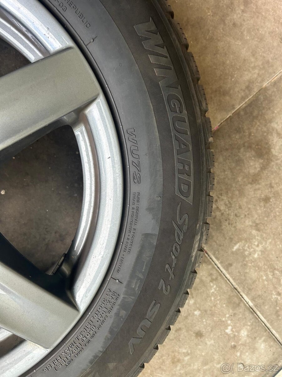 Kola ALUTEC 5x127 R17 – zimní pneu NEXEN Winter GUARD Sport