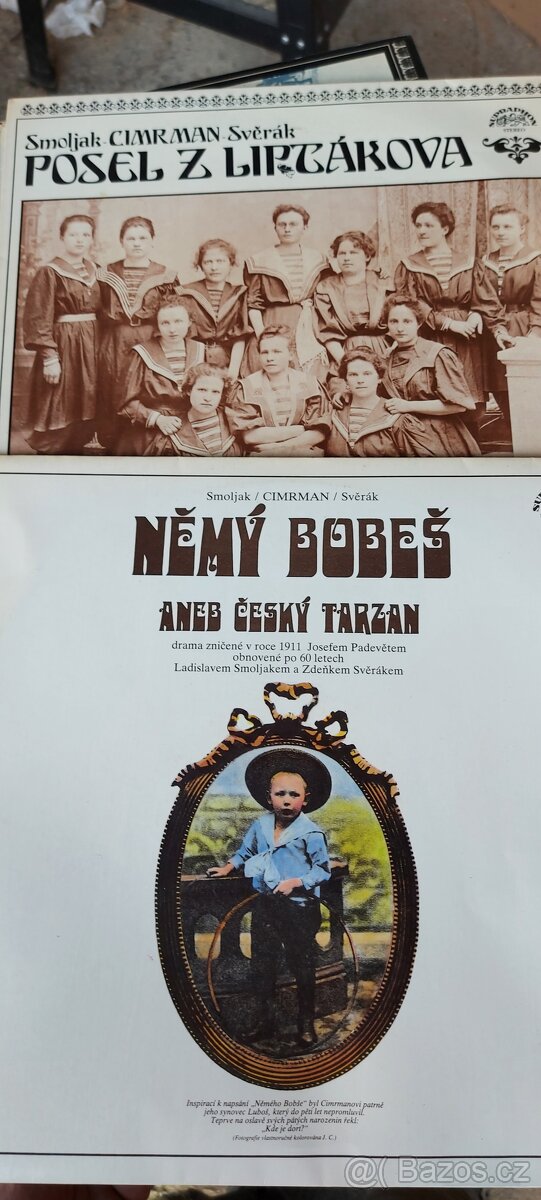 7x LP: Werich,Fimfarum,švejk,Holzman,Mládek, - 5