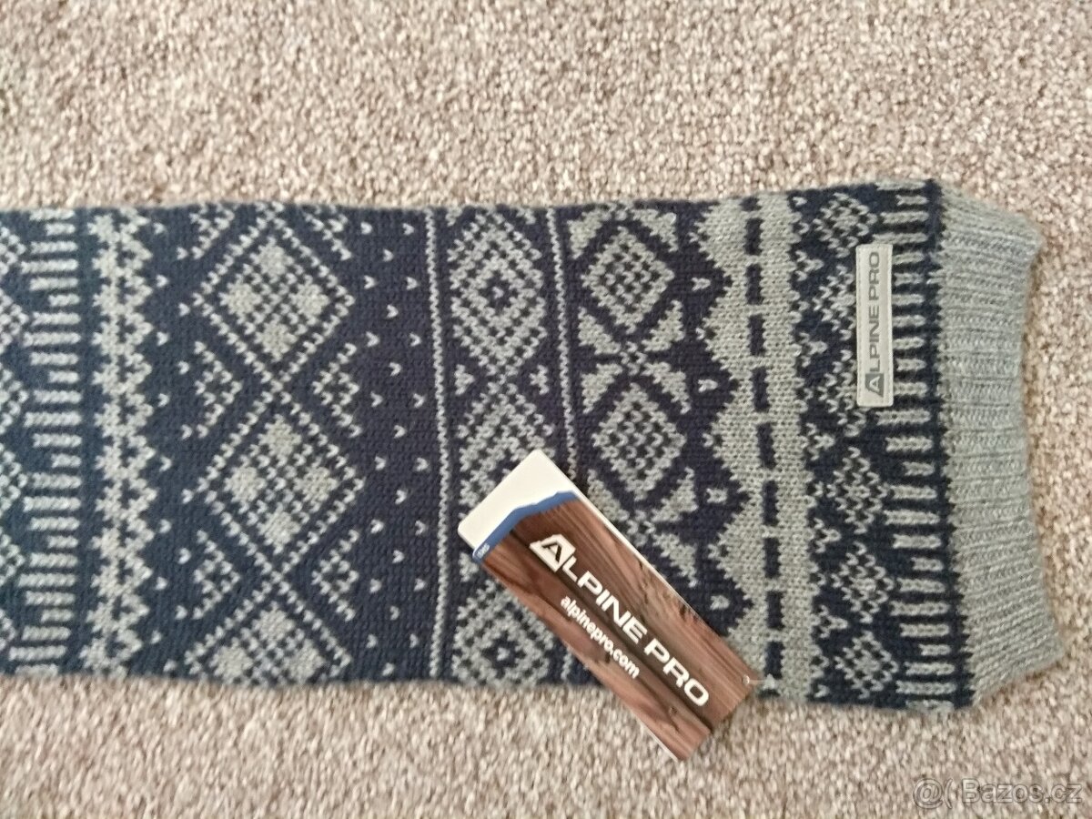 Nová unisex zimní šála ALPINE PRO - 180 cm - 5