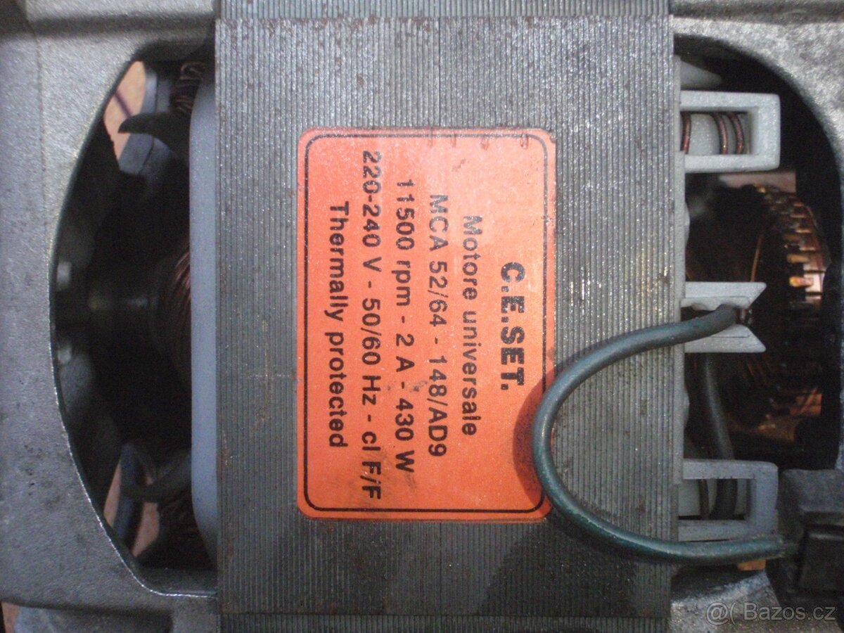 Motor s regulací 220V - 360 W / 0 až 11500 otáček - 5