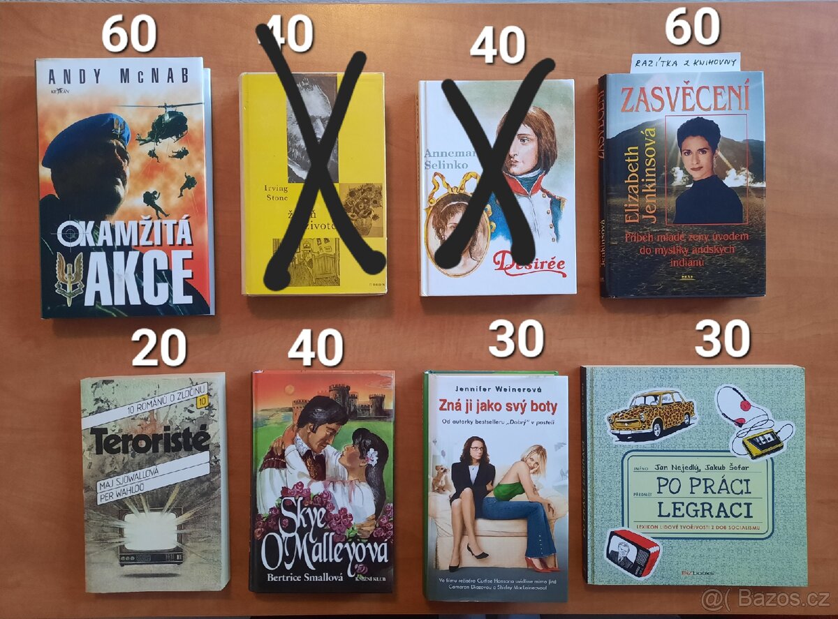 Knihy různých žánrů - 5