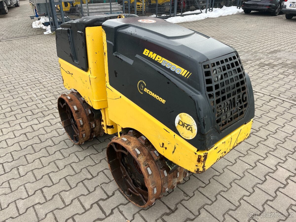 Vibrační válec jezkovy Bomag BMP 8500, 316mth, Wacker Neuson - 5