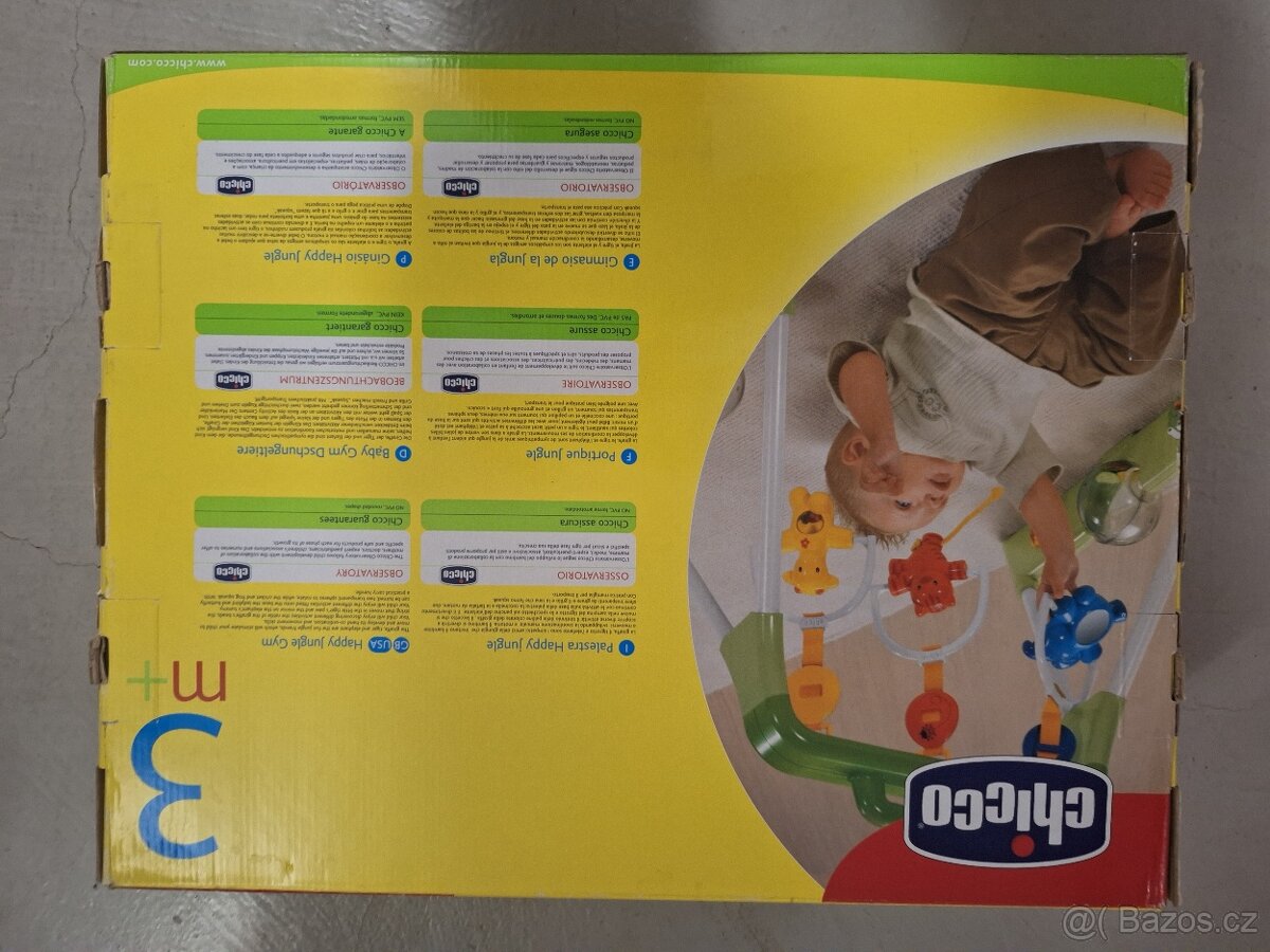 Hrazdička dzungle chicco 3m - 5