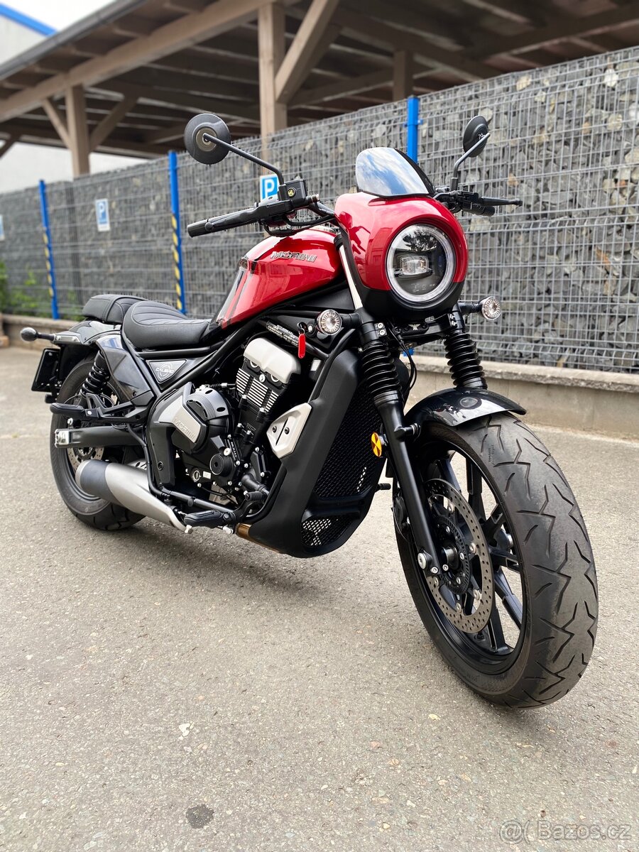 Moto Morini Calibro Custom 700 červená - 5