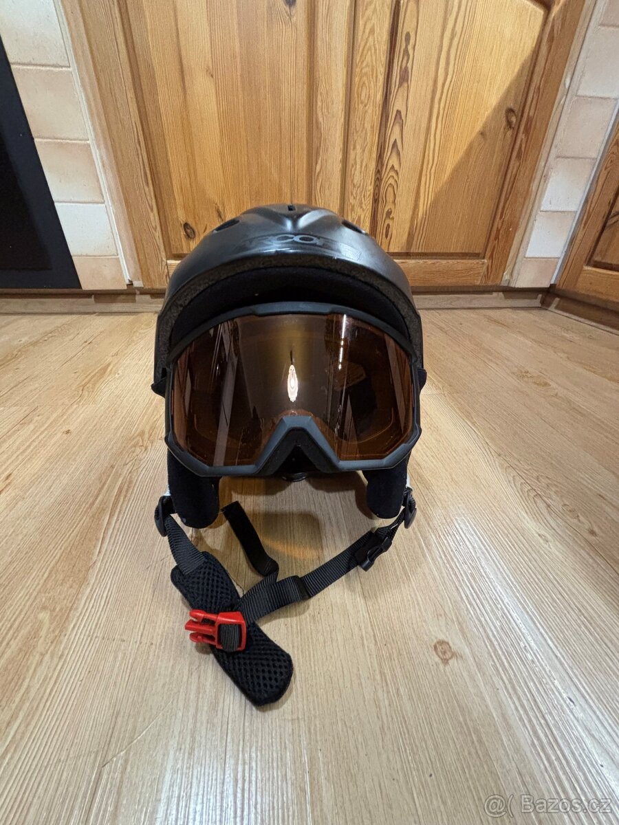 Lyžařská helma S + brýle Laceto - 5