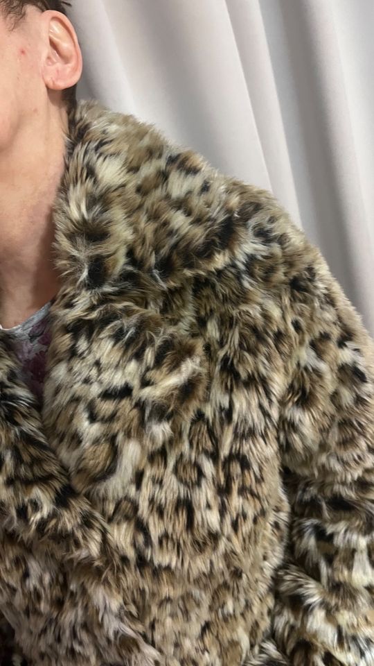 Leopardí chlupatý kožíšek - 5