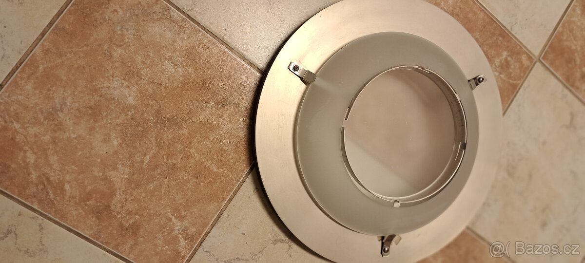 Prodám svítidla halogen, kombinace skla a nerezu - 5