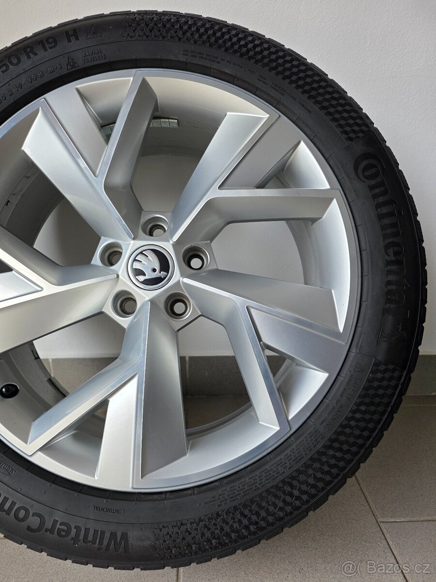 Orig. Skoda Kodiaq - Zimní Continental 235/50/19 - 5