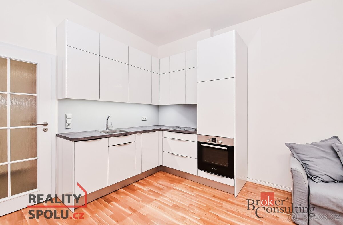 Pronájem, byty/1+kk, 35 m2, Ondříčkova 1203/5, Žižkov, 13000 - 5