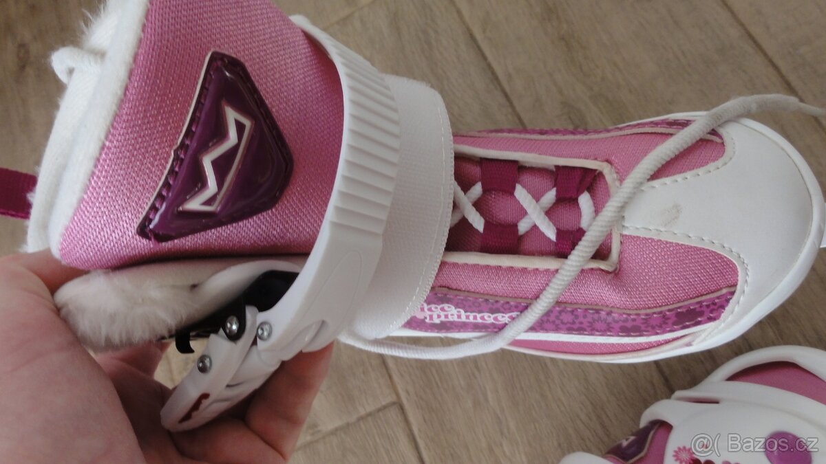 Dívčí brusle Crowned vel. 32 - 35, - 5