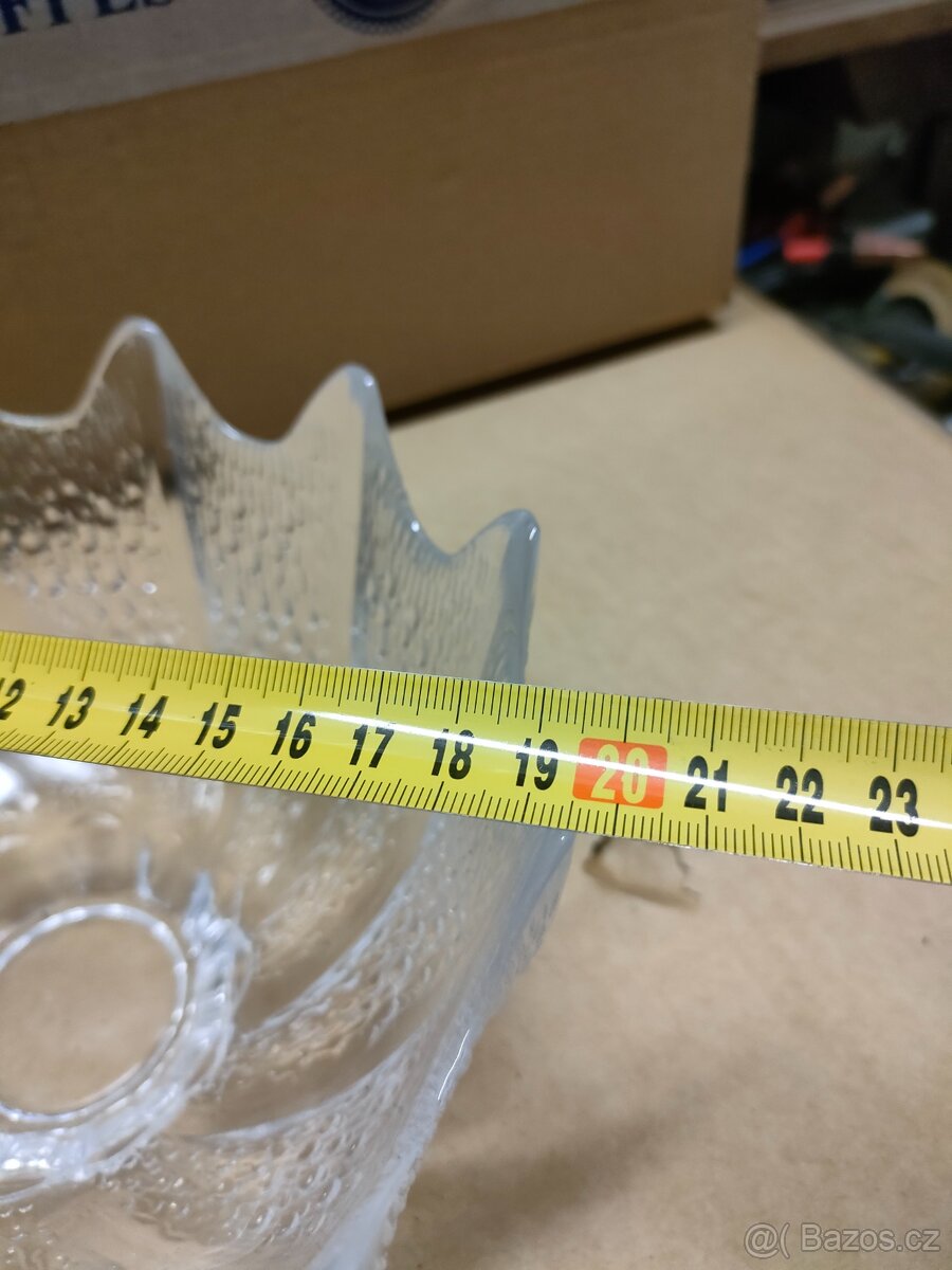 Skleněná mísa 19,5cm - 5