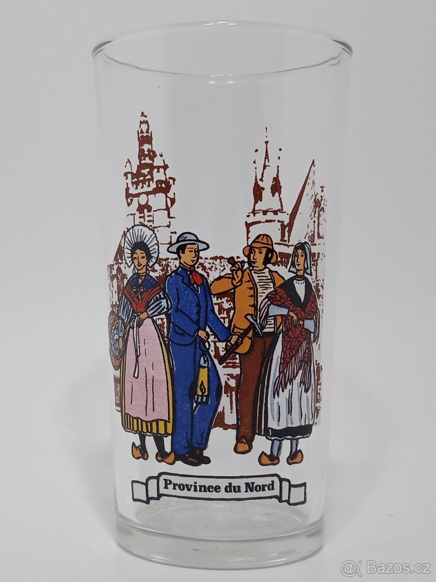 Province du Nord - Sklenice od francouzské retro hořčice - 5