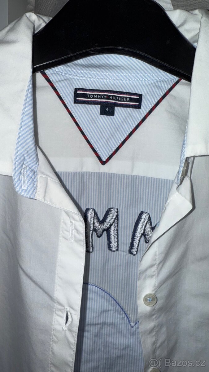 Dámská košile Tommy Hilfiger s nášivkami - 5