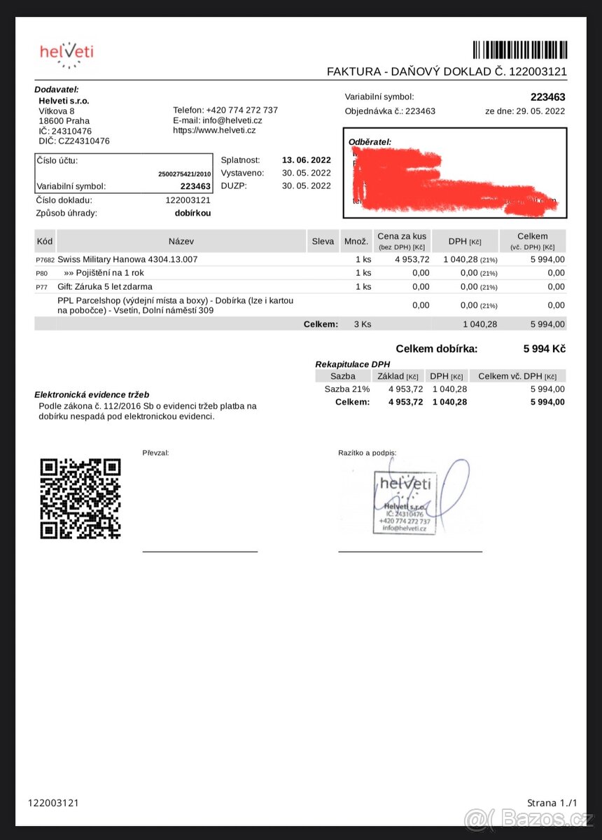 Švýcarské hodinky Swiss Military Hanowa - 5