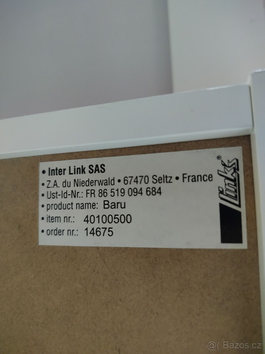 Dětský psací stůl Halmar BARU, Bílo-modrý - 5