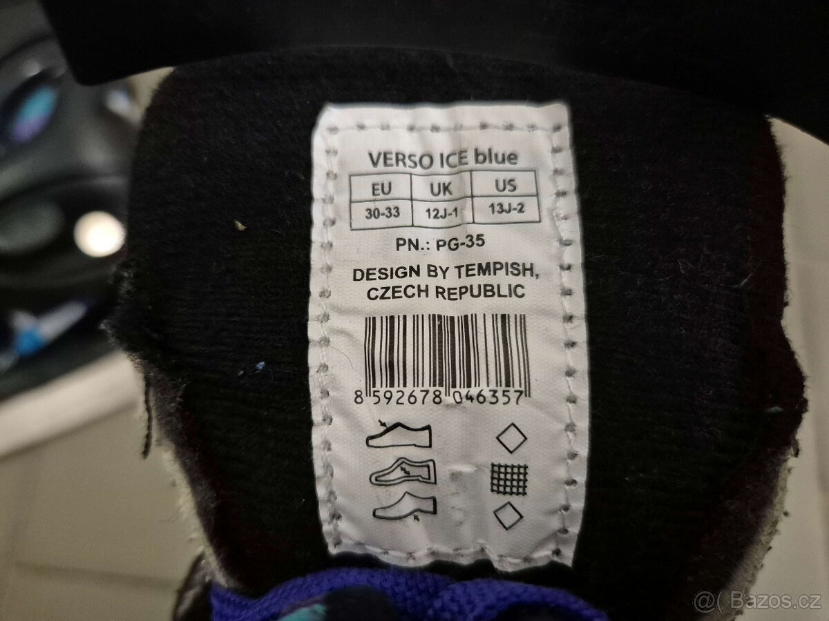 Dětské brusle Tempish Verso Ice vel. 30-33 EUR - 5