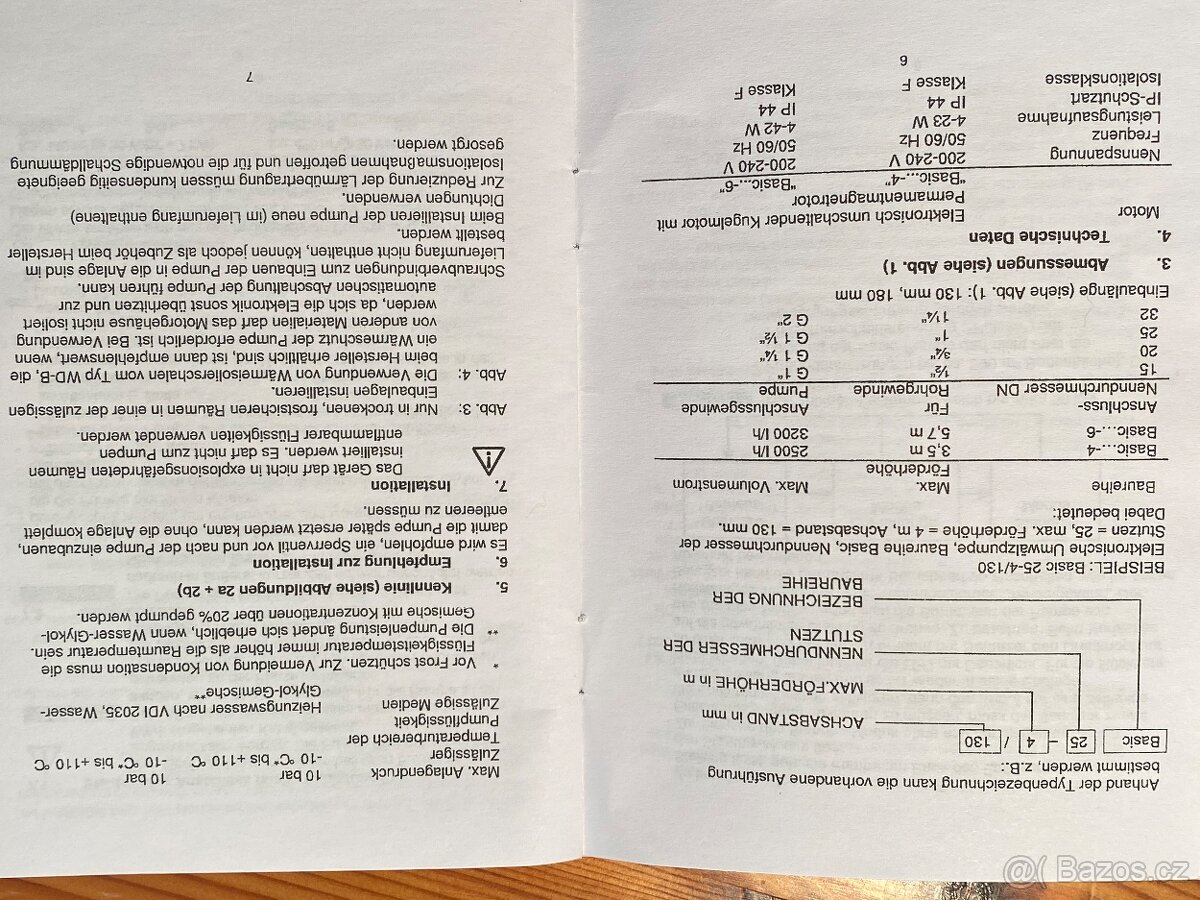 Oběhové čerpadlo LowaraBasic 20-4/130 - 5