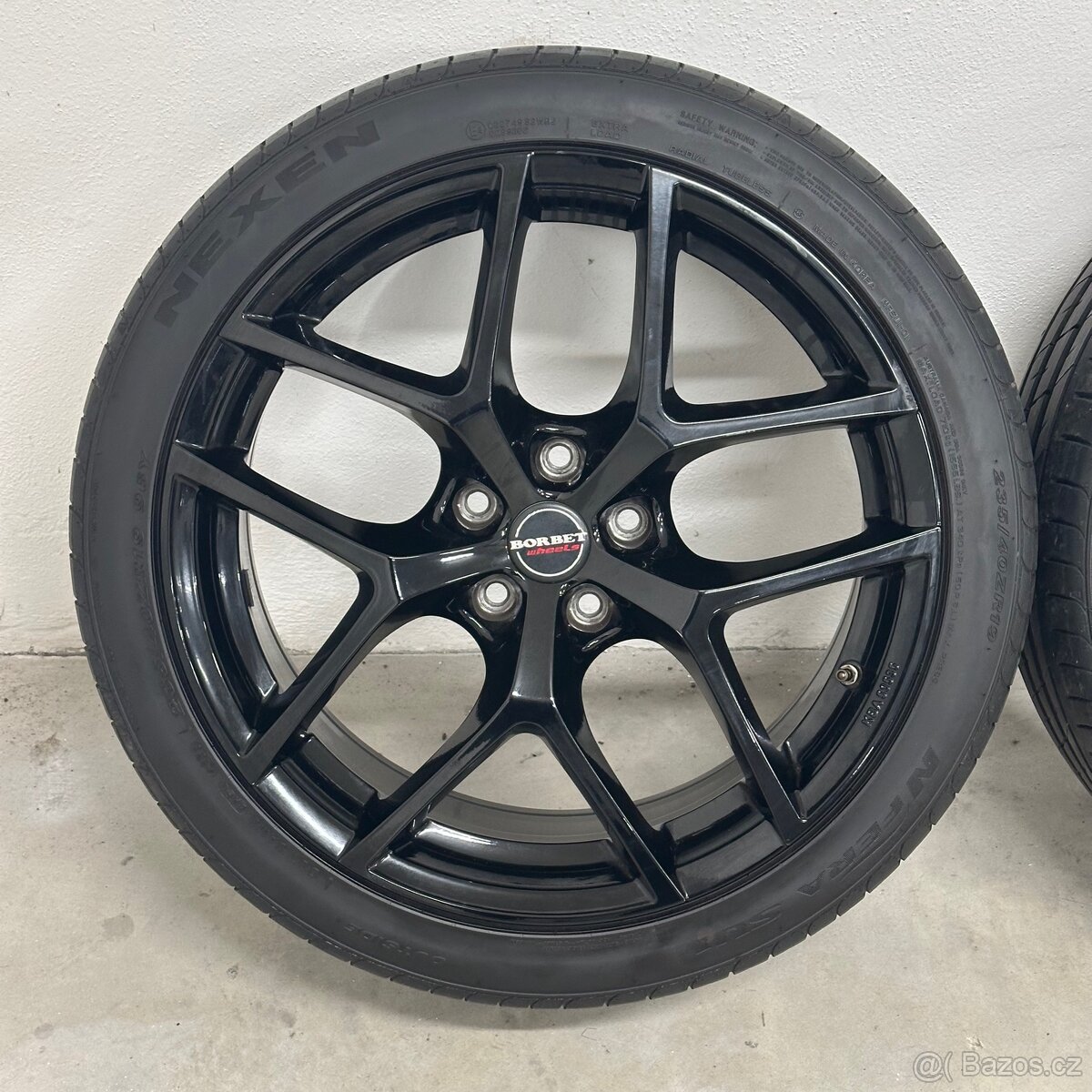 Alu Originál Borbet 19” 235/40/R19 - 5