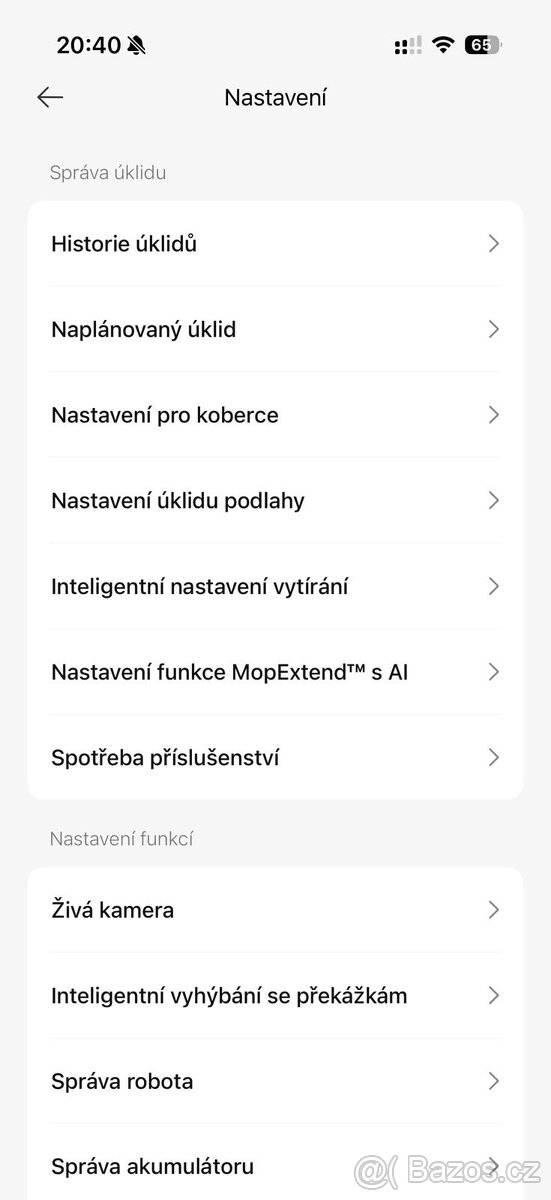 Dreame L20 Ultra černá robotický vysavač, záruka - 5