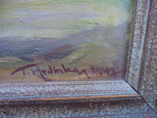 OBRAZ OLEJ NA PLÁTNĚ-T.HRDINKA - 5