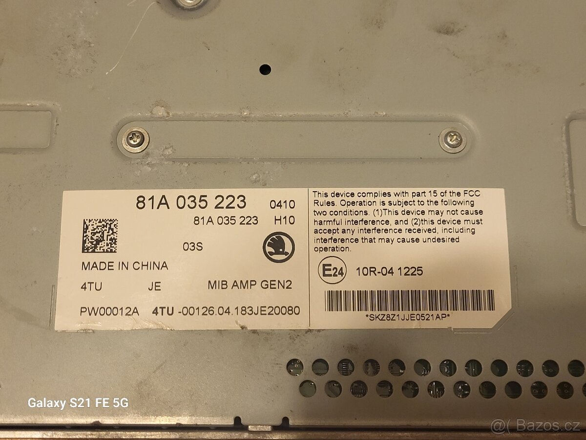 ŠKODA KODIAQ MULTIMEDIA CANTON - 5