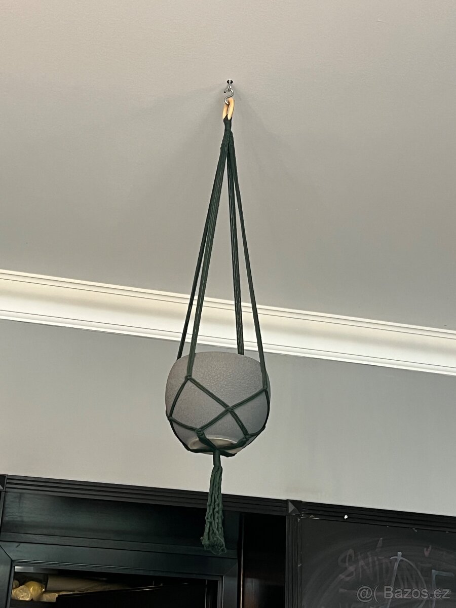 Makrame závěsy na květiny - 5