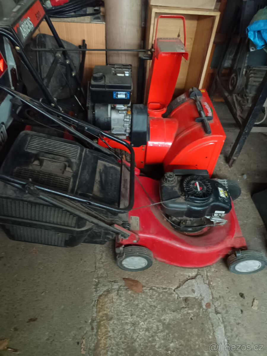 Sněžná fréza +sekačka na trávu - 5