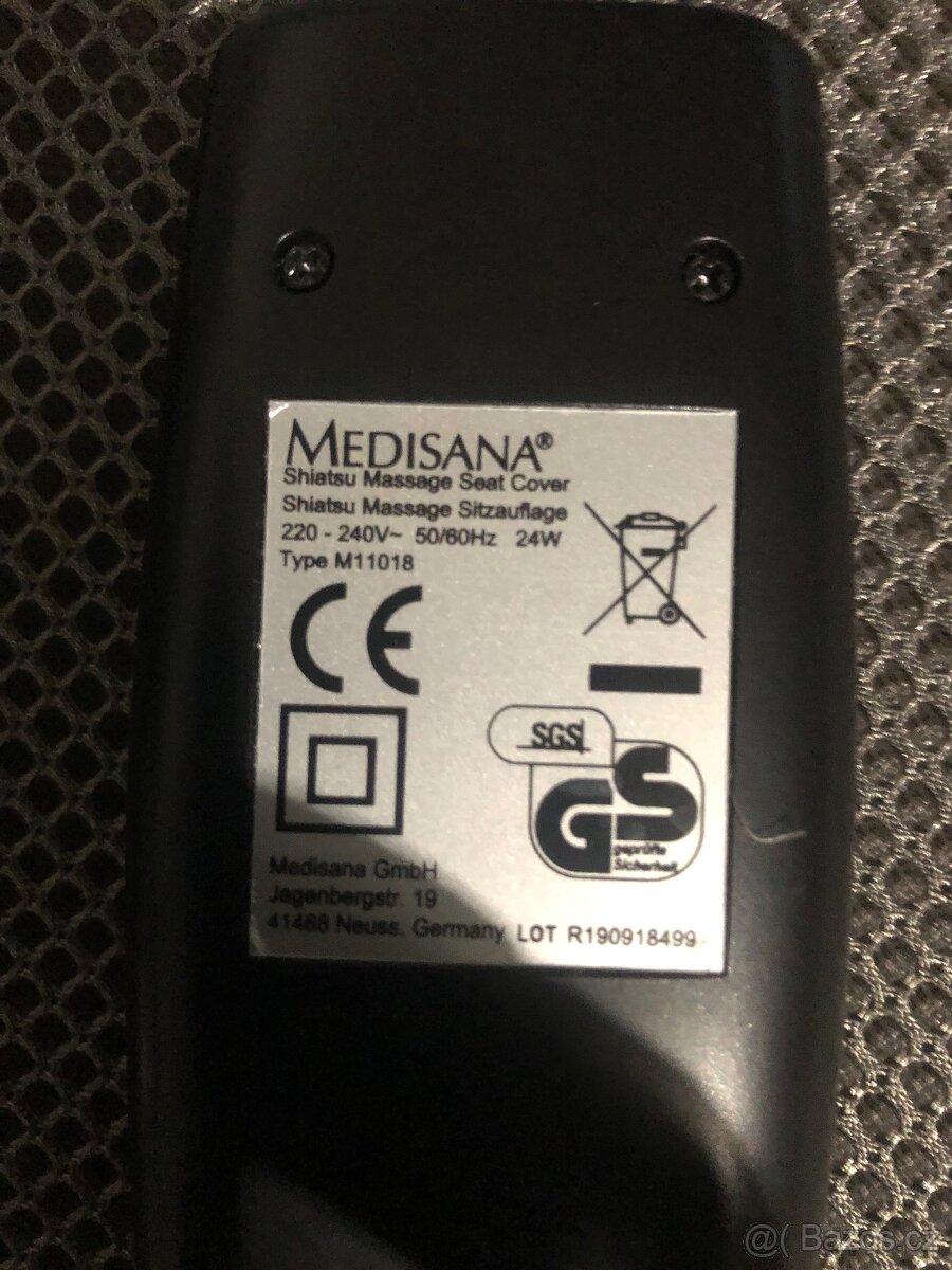 Masážní přístroj Shiatsu Medisana - 5