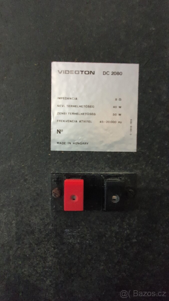 Videoton DC 2080 8 ohmů - 5