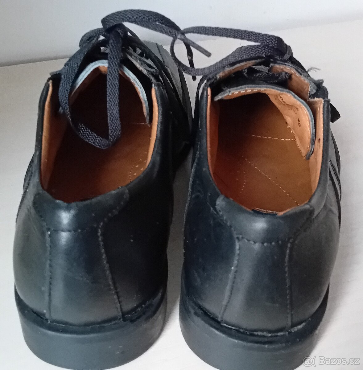 pánské celokožené polobotky zn. Genius - 5