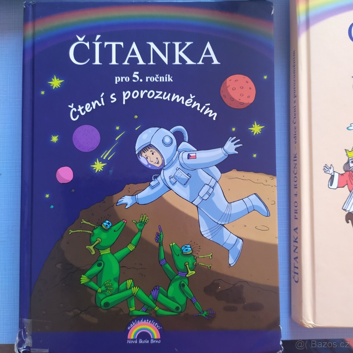 Čítanka a Český jazyk pro základní školy - 5