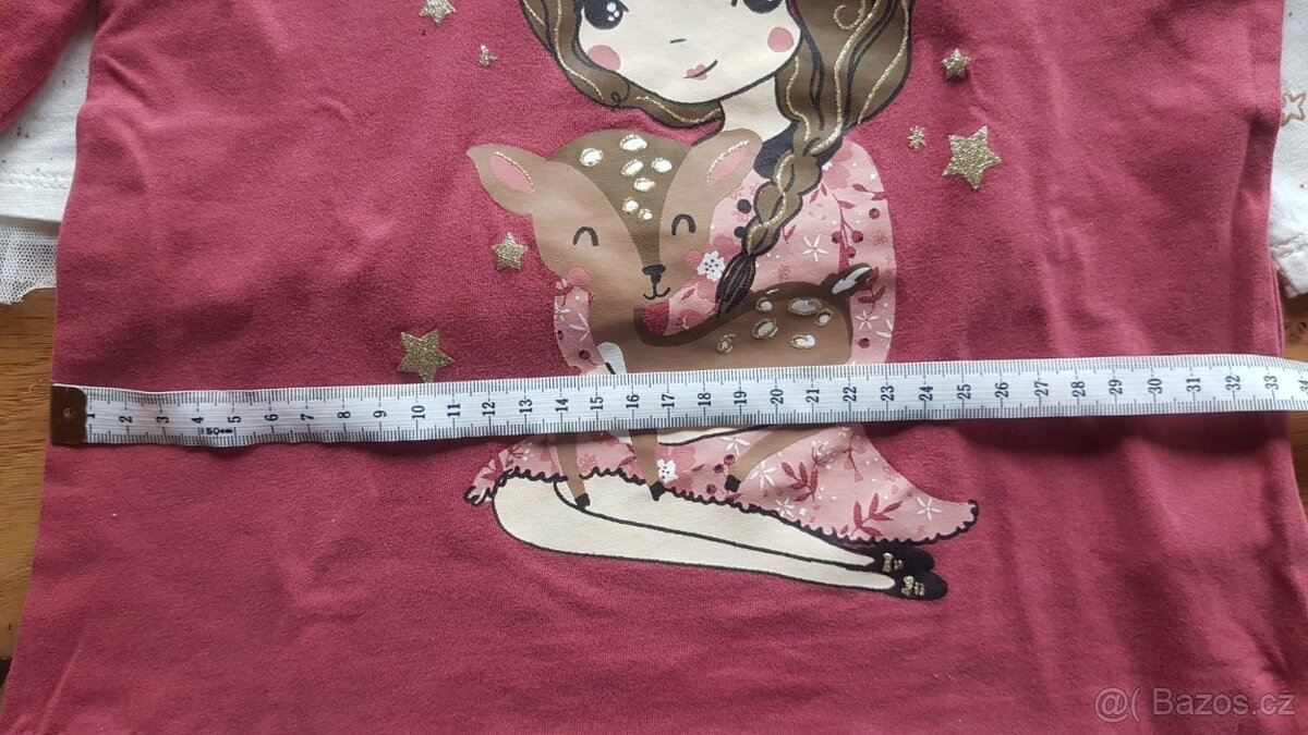 Sada 3 trik C&A 122-128 s dl.rukavem - 5