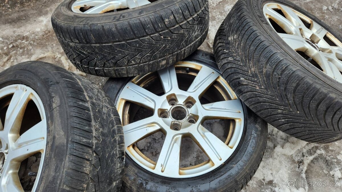 ALU kola R17 originál Audi A4 - 5