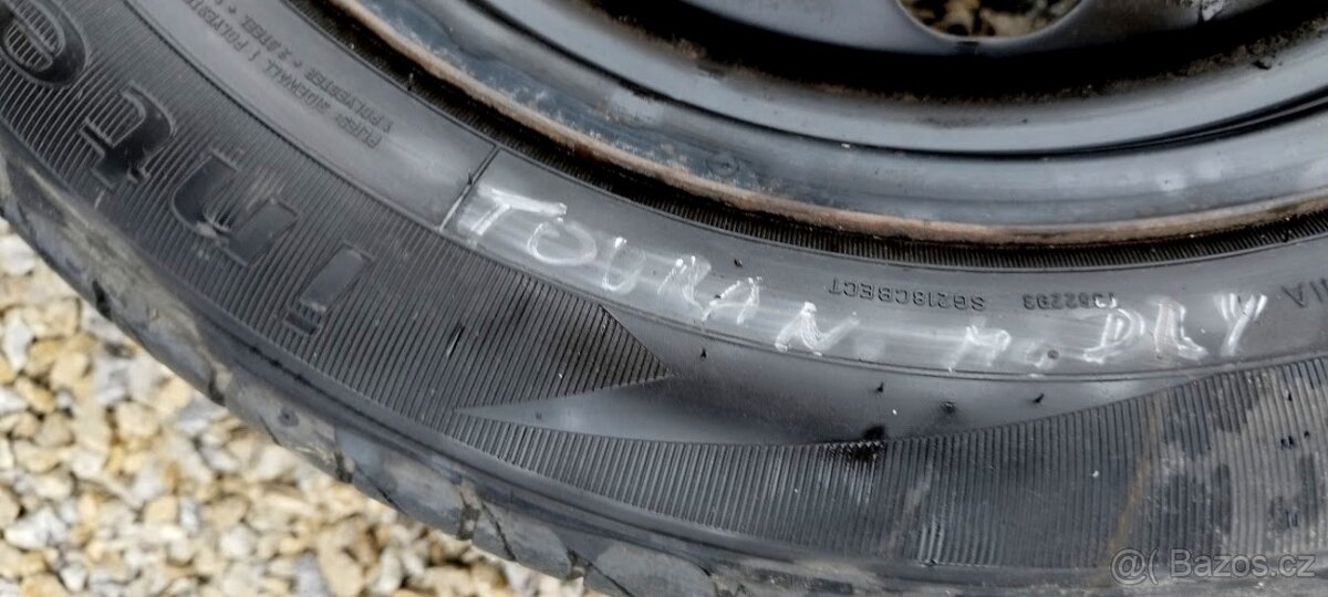 sada plechových disků 5x120 205/55 R16 ET50 - 5