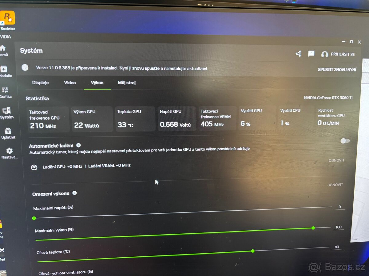 Nvidia RTX 3060 Ti Gigabyte Vision - 5