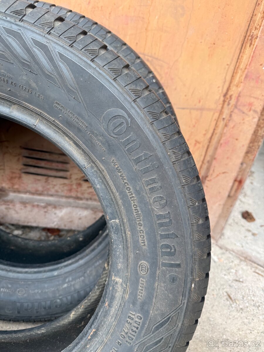 2x pneu Continental 185/70 R14 - letní - 5