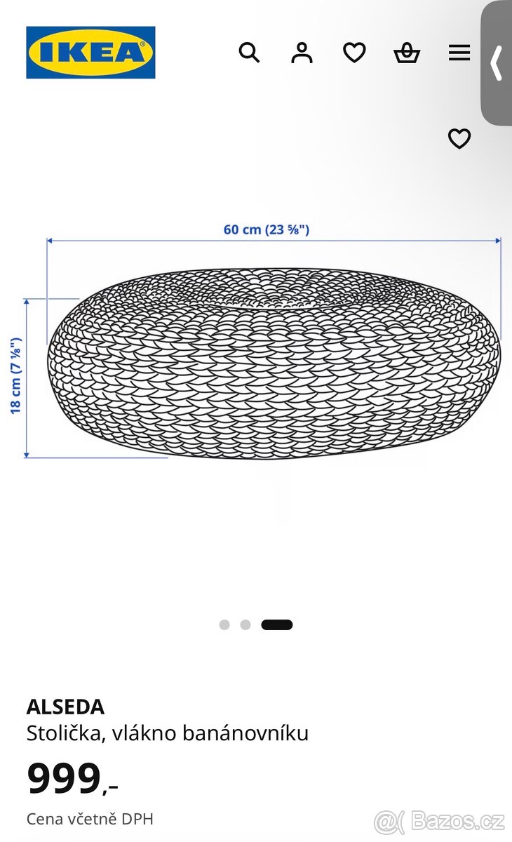Houpací křeslo a stolička - 5