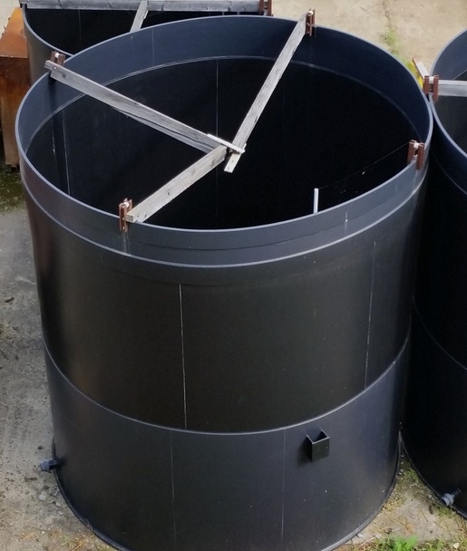Plastová nádrž PE 3000x3370 - 23,82m3 - 5