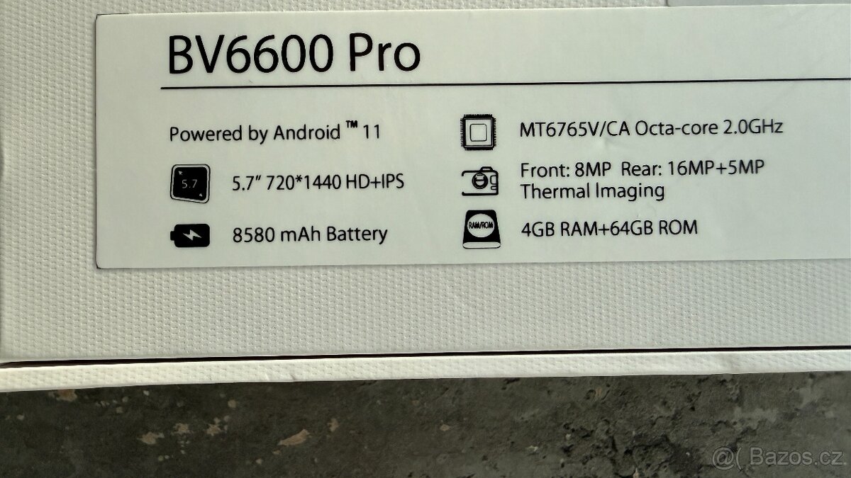 Blackview BV6600 Pro 4GB/64GB TERMOKAMERA - 5