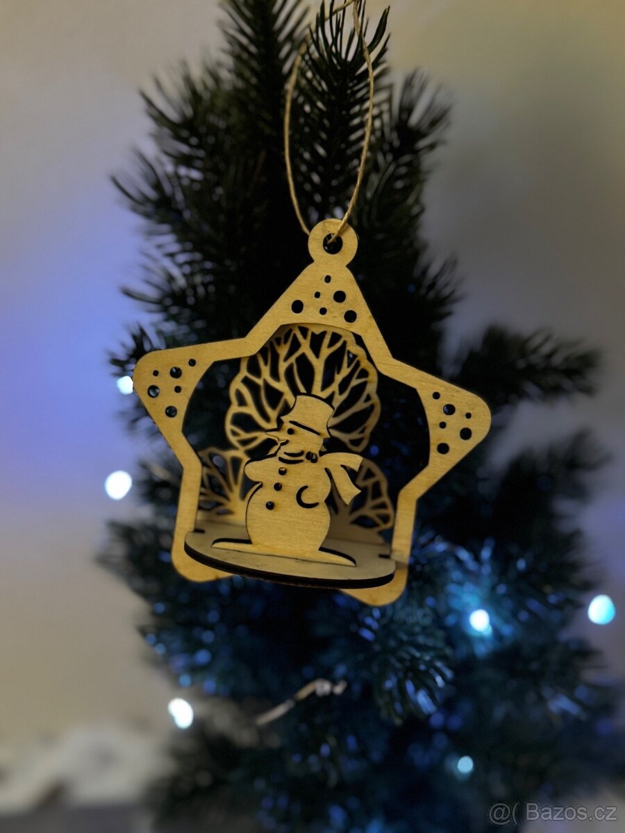 Vánoční dekorace - 3D dekorace - 5